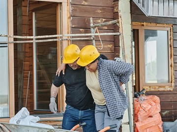 INDEMNIZACION ACCIDENTE DE TRABAJO EN OBRA DE CONSTRUCCIÓN