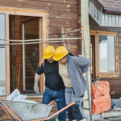 INDEMNIZACION ACCIDENTE DE TRABAJO EN OBRA DE CONSTRUCCIÓN