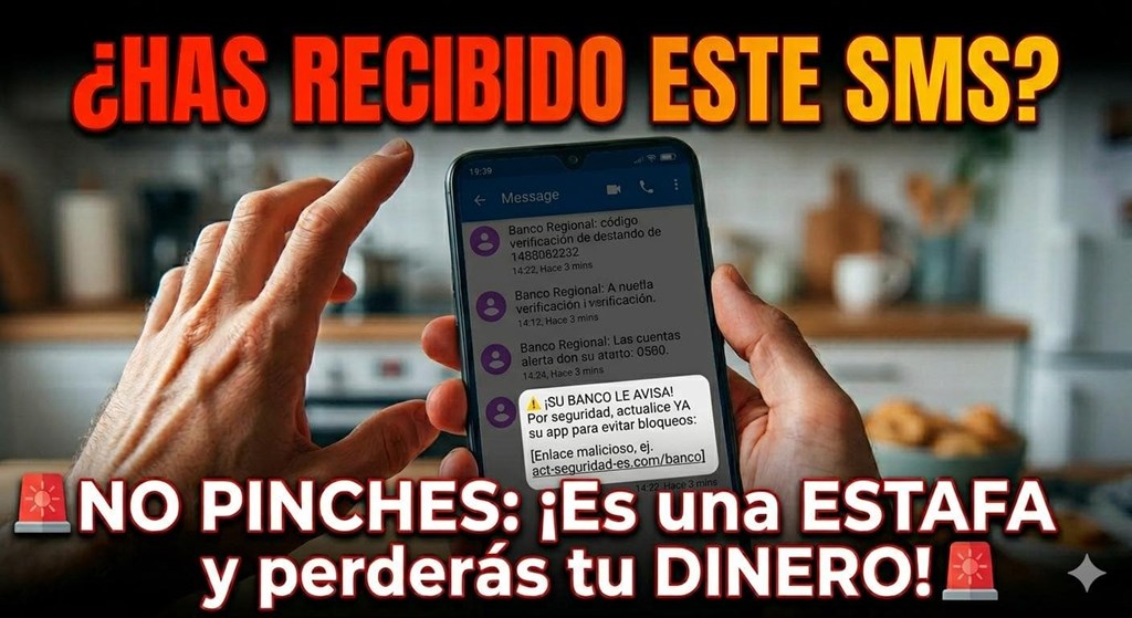 Nueva estafa bancaria: la falsa actualización de la app bancaria: ¿Qué hacer si te han vaciado la cuenta?