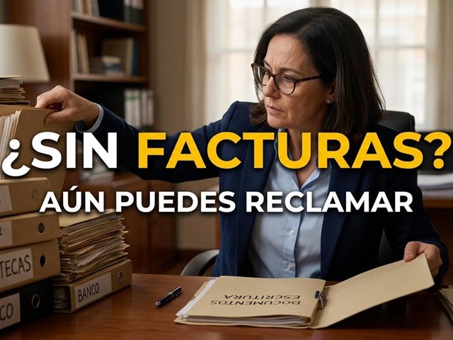 ¿Se pueden reclamar los gastos de hipoteca sin facturas? Los tribunales dicen SÍ.